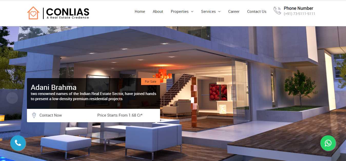 Real Estate Builder and Construction Website Design and Development Company